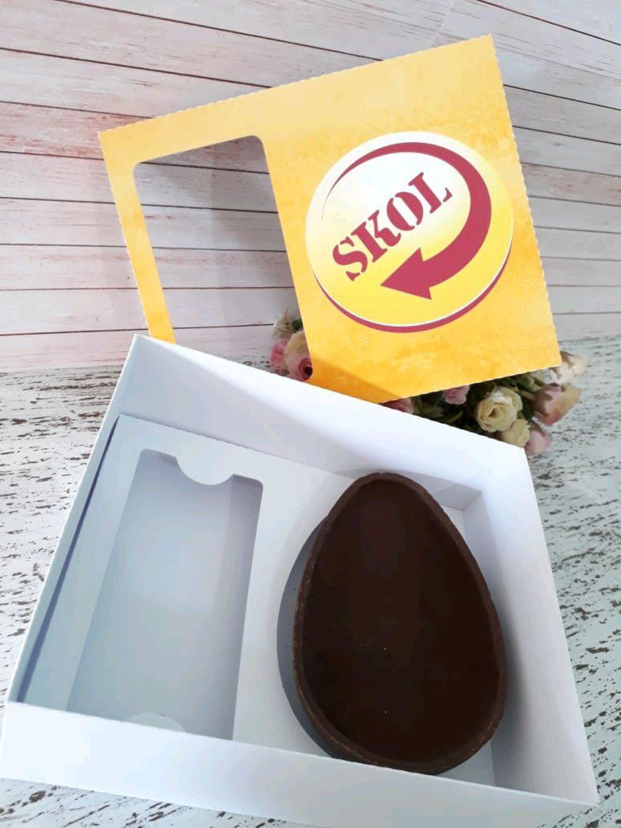 ARQUIVO PASCOA CAIXA OVO E CERVEJA SKOL #4500