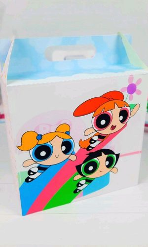 ARQUIVO PASCOA CAIXA OVO E COPO MENINAS SUPER PODEROSAS 3417