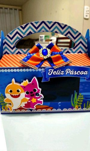 ARQUIVO PASCOA KIT MALETA BABY SHARK #4578