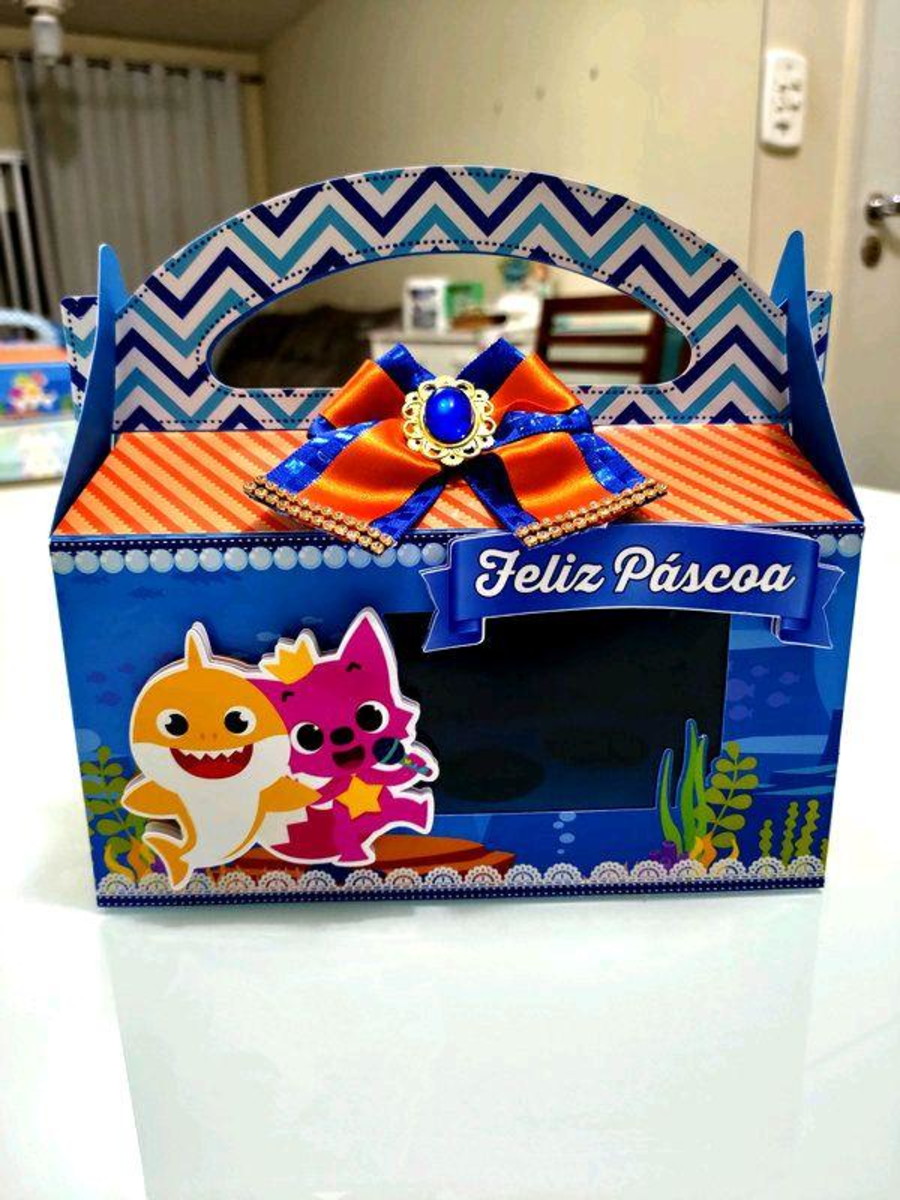 ARQUIVO PASCOA KIT MALETA BABY SHARK #4578