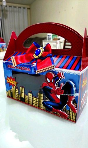 ARQUIVO PASCOA KIT MALETA HOMEM ARANHA #4580