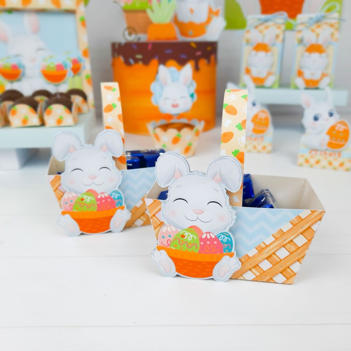 Arquivo Pascoa Kit Só Um Bolinho Coelhinhos #15790 - Imagem 4