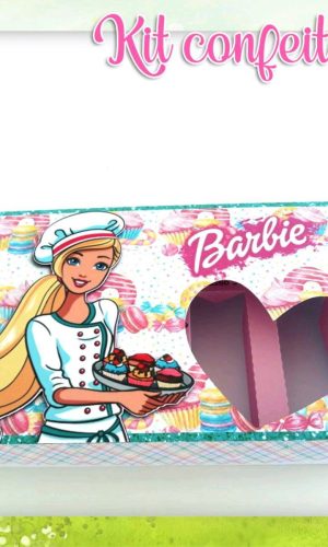 ARQUIVO PASCOA MINI CONFEITEIRO CONFEITARIA BARBIE #3163