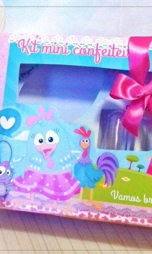 ARQUIVO PASCOA MINI CONFEITEIRO GALINHA PINTADINHA #3139