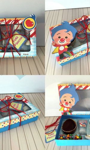Arquivo Pascoa Mini Confeiteiro Palhaço Plim Plim #14768