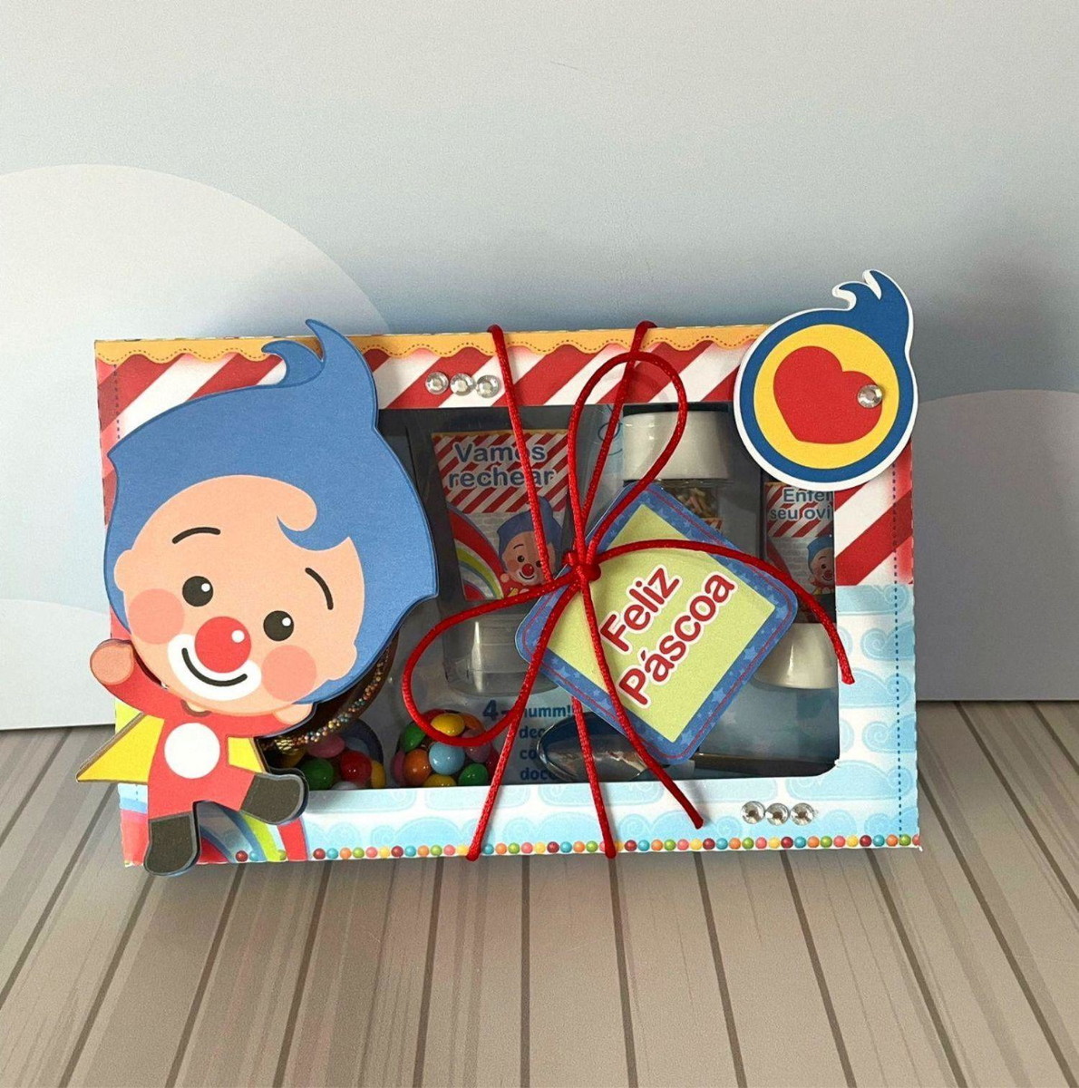 Arquivo Pascoa Mini Confeiteiro Palhaço Plim Plim #14768 - Imagem 4