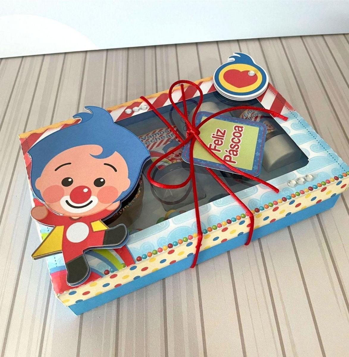 Arquivo Pascoa Mini Confeiteiro Palhaço Plim Plim #14768 - Imagem 3