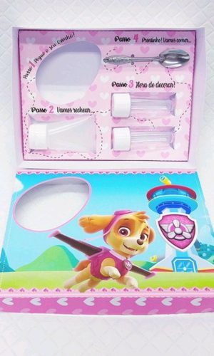 ARQUIVO PASCOA MINI CONFEITEIRO SKYE PATRULHA CANINA #3023