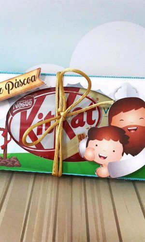 ARQUIVO PASCOA RELIGIOSA CAIXA PARA 1 OU 2 KIT KAT #4518