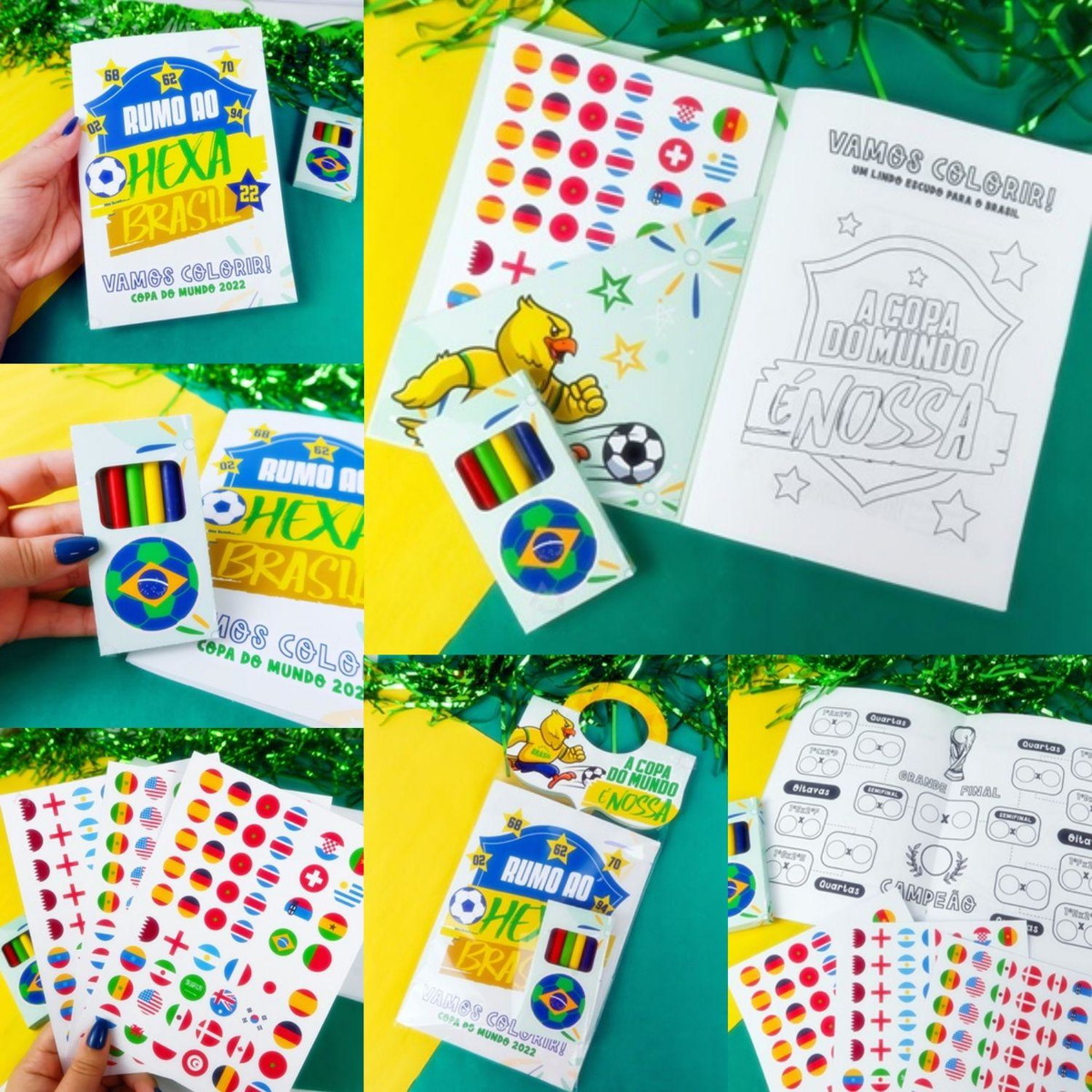 Arquivo Revista de Colorir Copa do Mundo 2022 Brasil #15456