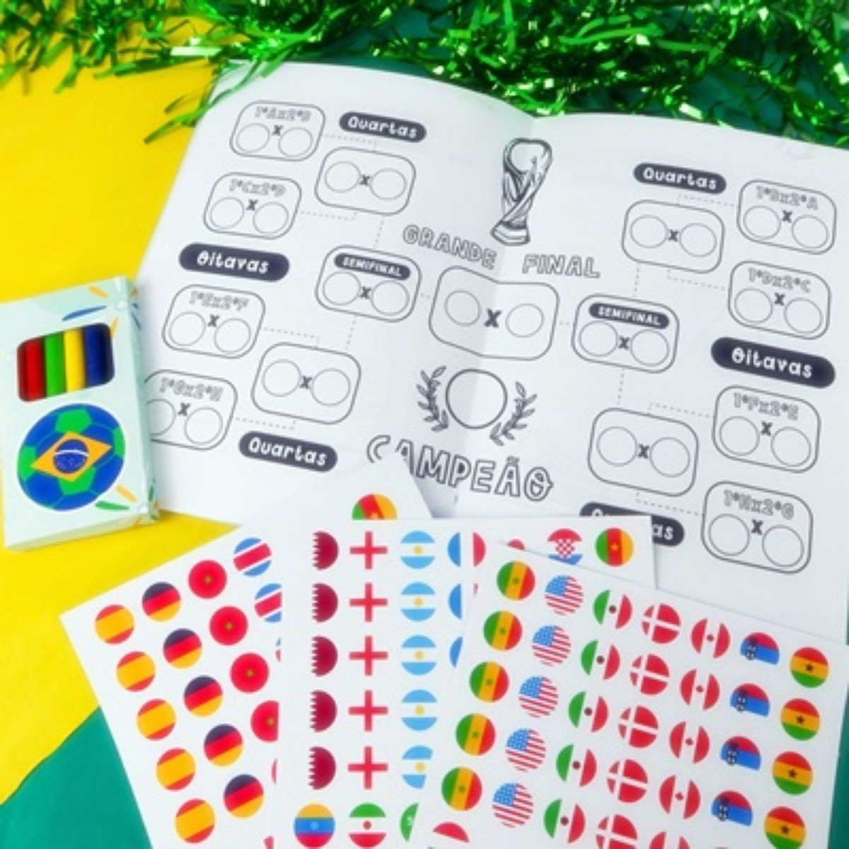 Arquivo Revista de Colorir Copa do Mundo 2022 Brasil #15456 - Imagem 4