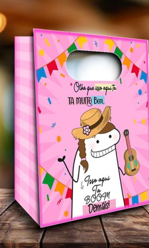 ARQUIVO SACOLA FLORK FESTA JUNINA SÃO JOÃO #14176