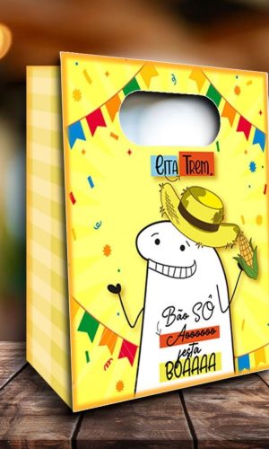 ARQUIVO SACOLA FLORK FESTA JUNINA SÃO JOÃO #14179