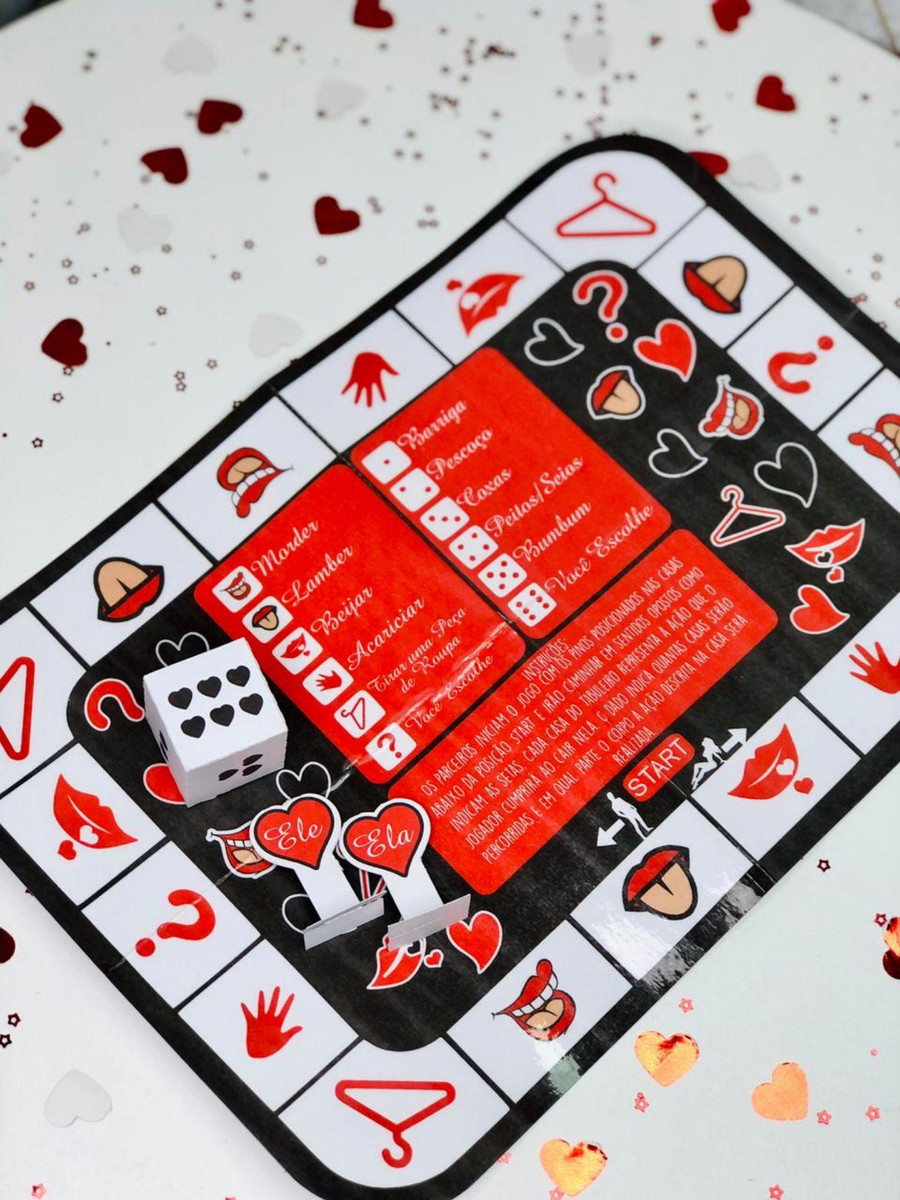 Arquivo Tabuleiro Jogo do Amor Dia dos Namorados #14077