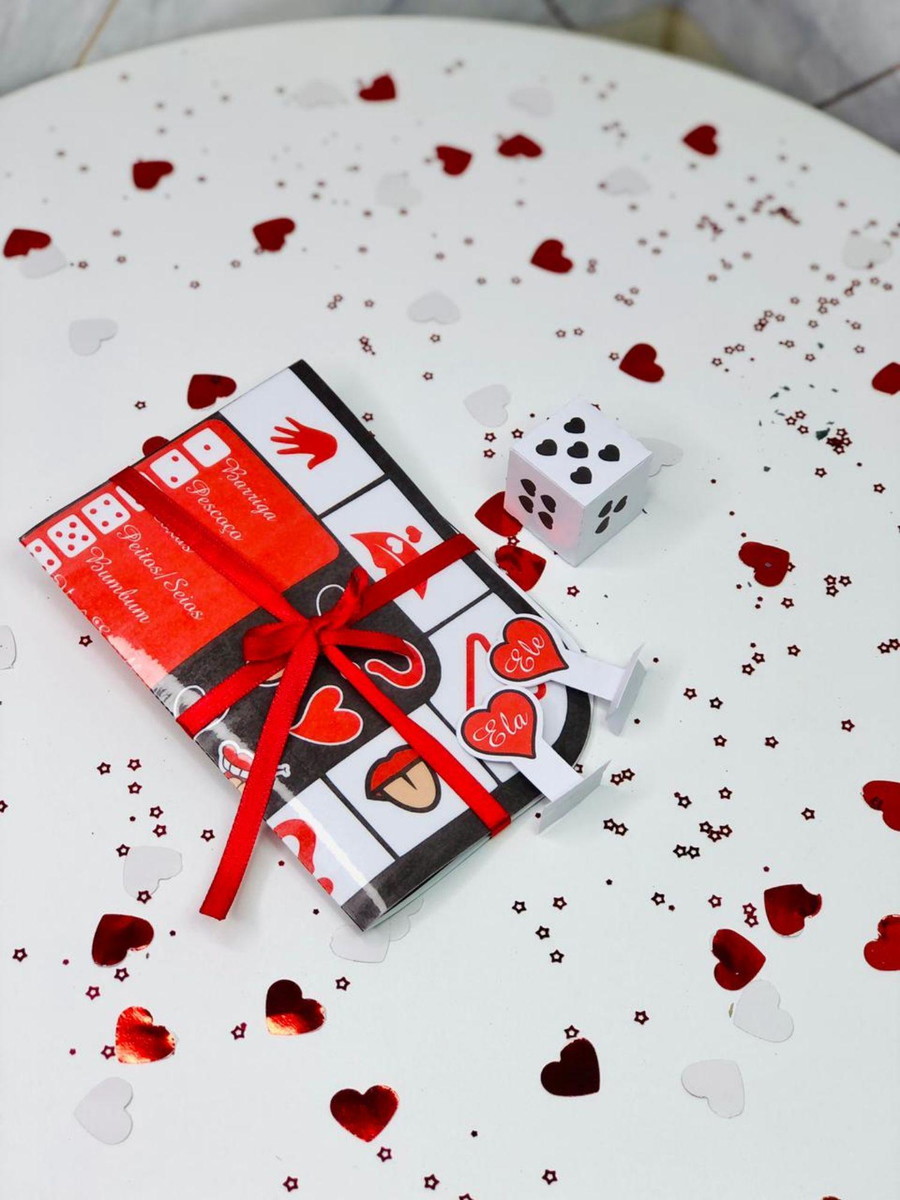 Arquivo Tabuleiro Jogo do Amor Dia dos Namorados #14077 - Imagem 5