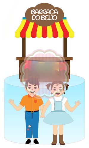 ARQUIVO TOPO DE BOLO BARRACA FESTA JUNINA SÃO JOÃO #14197