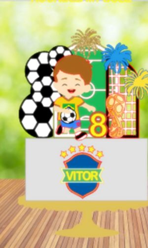 Arquivo Topo de Bolo Brasil Copa do Mundo 2022 #15481