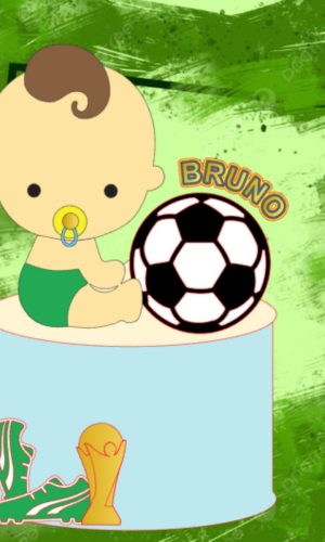 Arquivo Topo de Bolo Brasil Copa do Mundo 2022 #15505