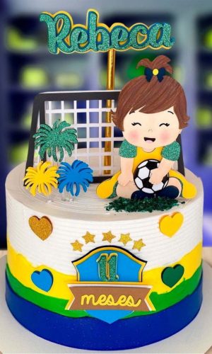 Arquivo Topo de Bolo Camadas Brasil Copa do Mundo 2022 14562