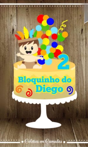 Arquivo Topo de Bolo Carnaval Bloquinho 2023 #15722