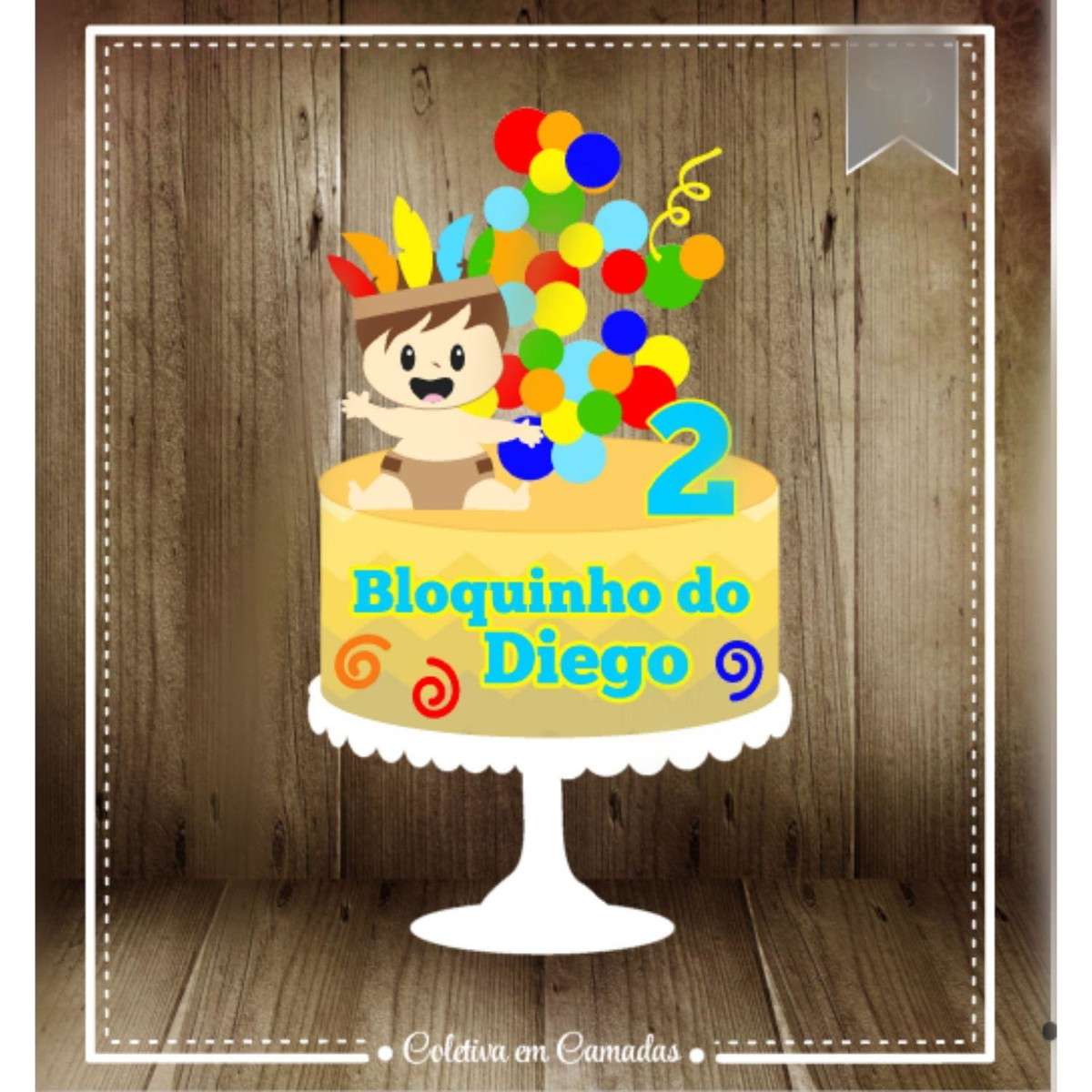 Arquivo Topo de Bolo Carnaval Bloquinho 2023 #15722