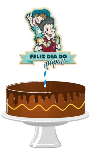 ARQUIVO TOPO DE BOLO DIA DOS PAIS #7981