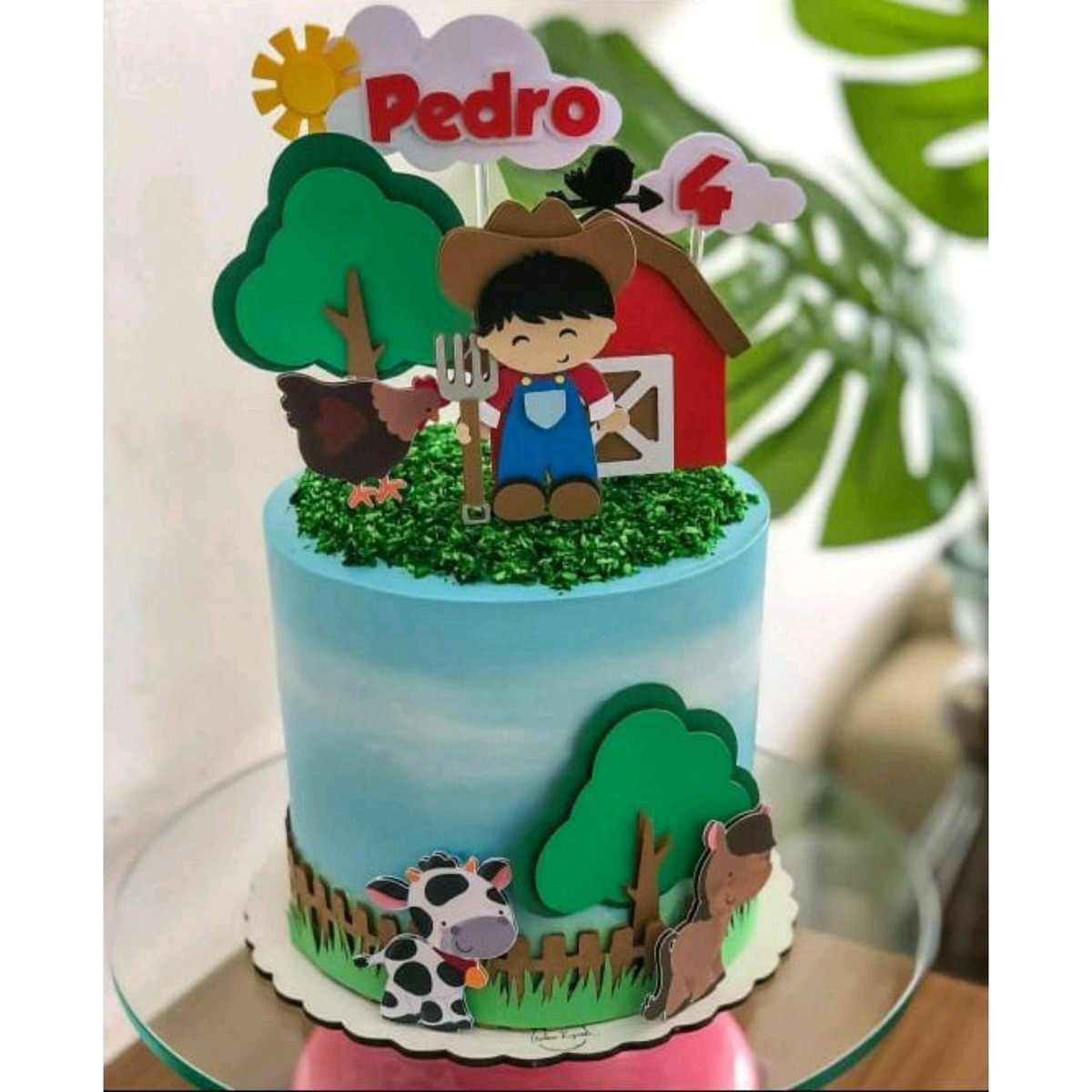 ARQUIVO TOPO DE BOLO FAZENDINHA (#9089)