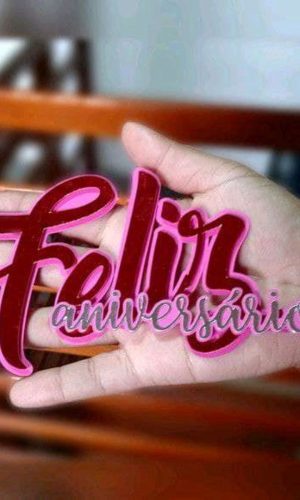 ARQUIVO TOPO DE BOLO FELIZ ANIVERSÁRIO (#9092) STUDIO