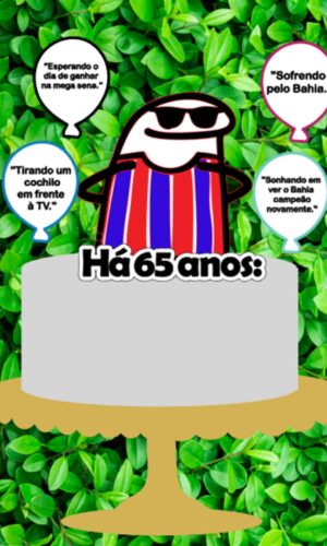 Arquivo Topo de Bolo Flork Aniversário Time Bahia #15679