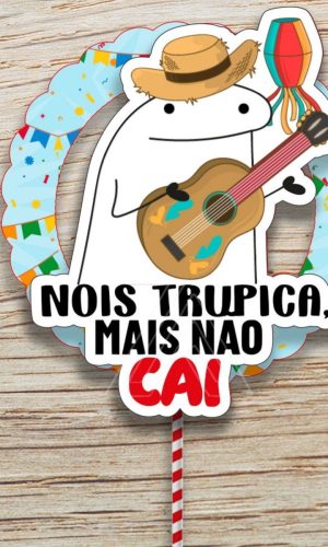 ARQUIVO TOPO DE BOLO FLORK FESTA JUNINA SÃO JOÃO #14183