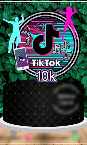 ARQUIVO TOPO DE BOLO TIK TOK (#11223) STUDIO