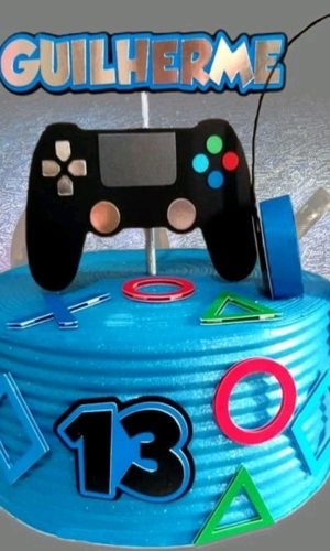 ARQUIVO TOPO DE BOLO VÍDEO GAME (#11229) STUDIO
