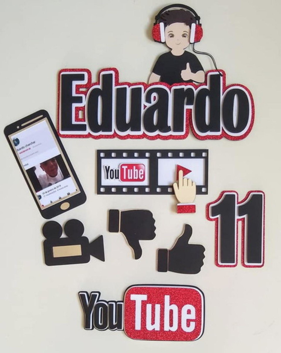 ARQUIVO TOPO DE BOLO YOUTUBE (#11659) STUDIO