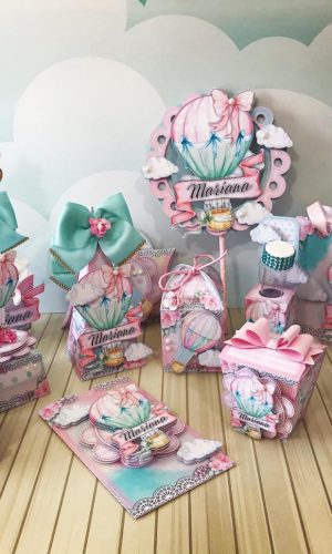 Arquivos de Corte Balão Menina Studio, pdf e Png