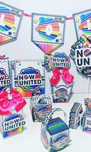 Arquivos de corte kit Now United
