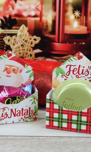 Arquivos de Corte Caixa Envelope Natal