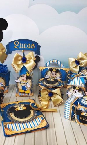 Arquivos de corte kit Mickey Realeza