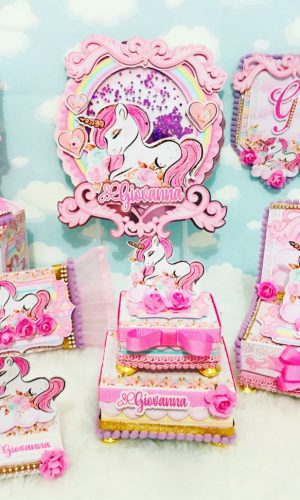Arquivos de corte kit unicornio só um bolinho
