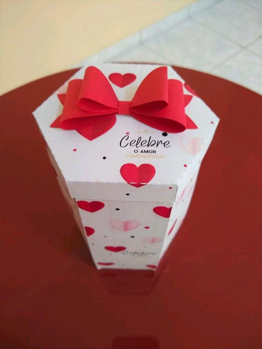 CAIXA EXPLOSAO NAMORADOS PRESENTE PERFUME MARY KAY #5708 - Imagem 4