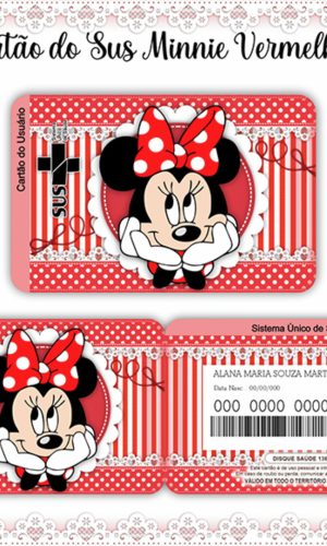 Cartão Digital Sus Minnie
