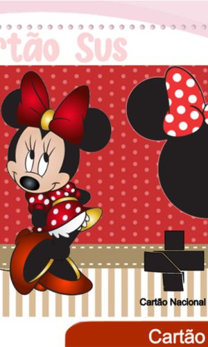 Cartão Digital Sus Minnie