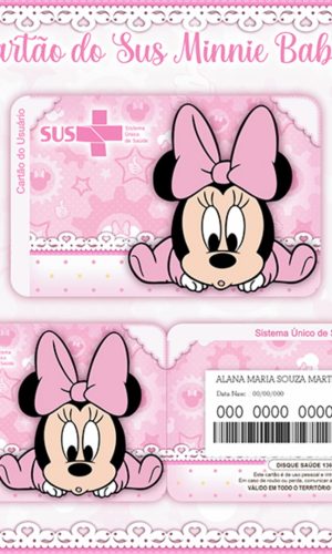 Cartão Digital Sus Minnie