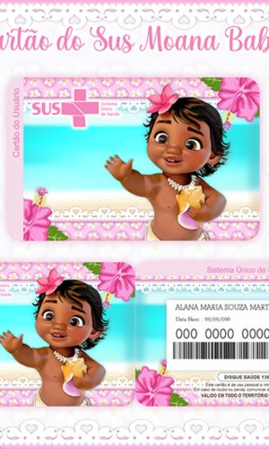 Cartão Digital Sus Moana