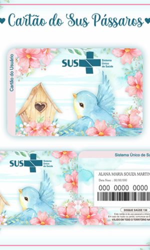Cartão Digital Sus Passarinho