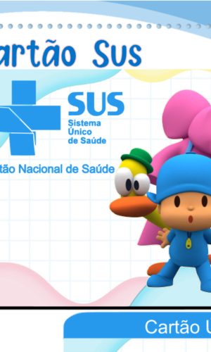 Cartão Digital Sus Pocoyo