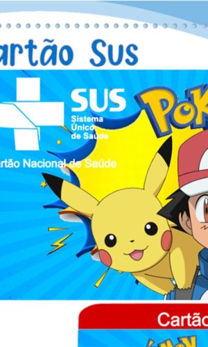 Cartão Digital Sus Pokemon