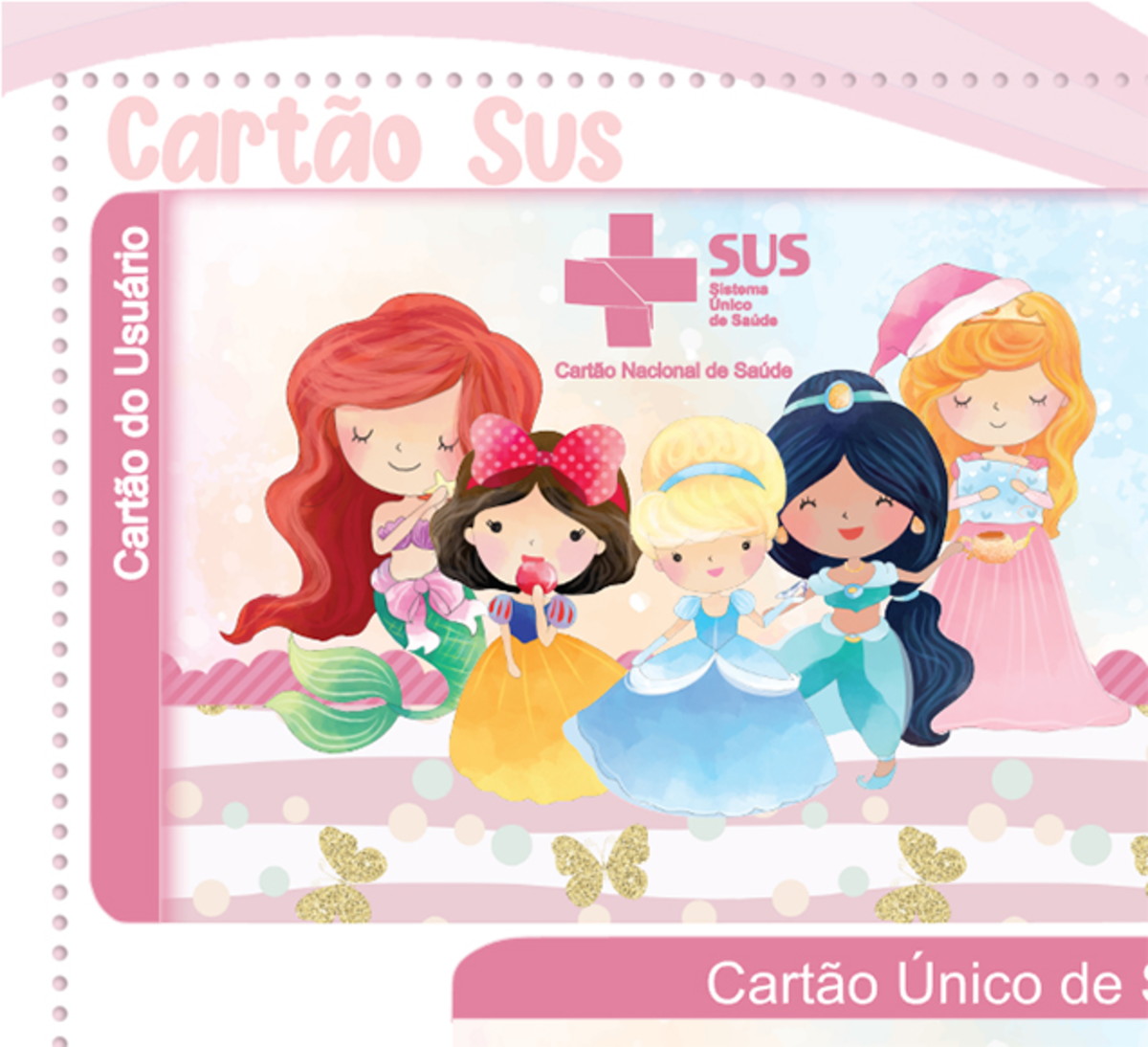 Cartão Digital Sus Princesas