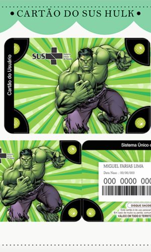Cartão Sus Hulk