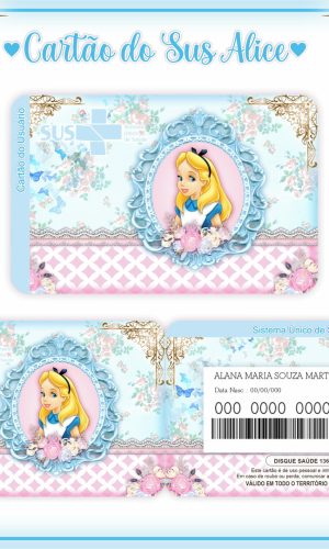 Cartão SUS Alice