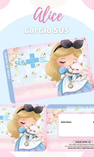 Cartão SUS Alice